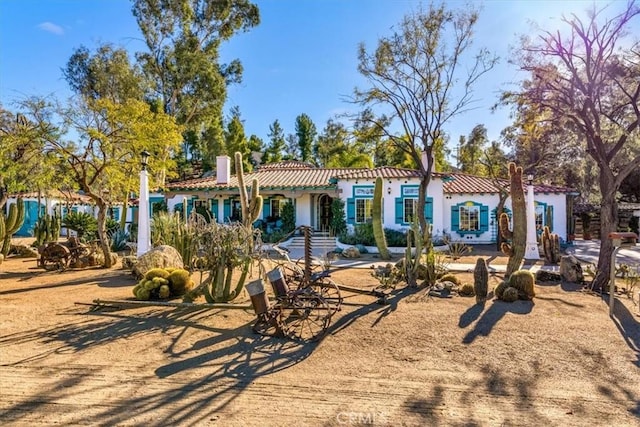 view of rear view of property