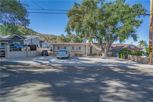 view of ranch-style home