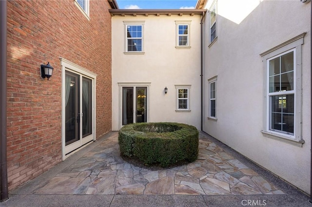 exterior space with a patio area