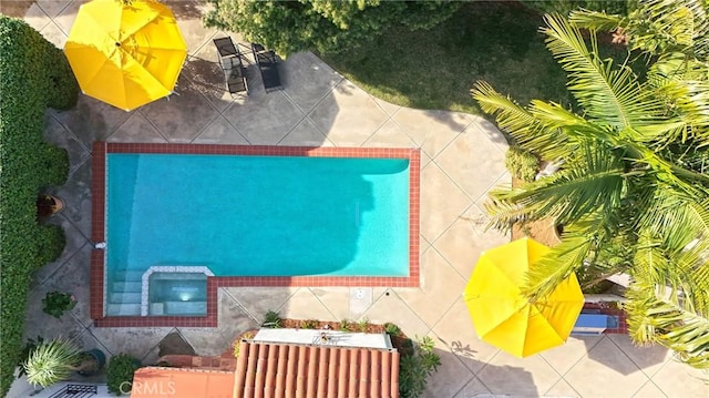 drone / aerial view