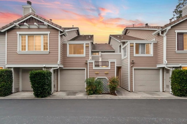 view of townhome / multi-family property