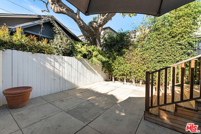 view of patio