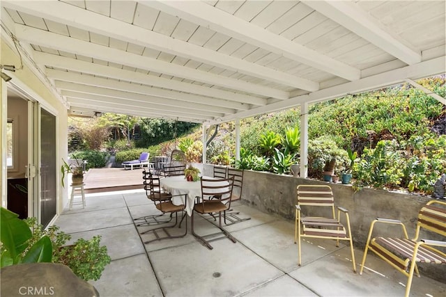 view of patio / terrace