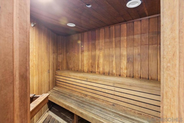 view of sauna / steam room