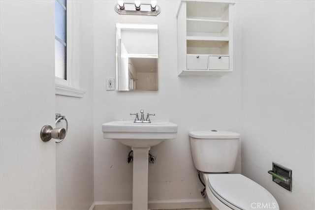 bathroom with toilet