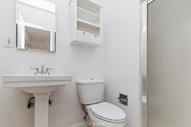 bathroom with toilet