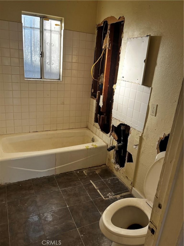 bathroom featuring toilet