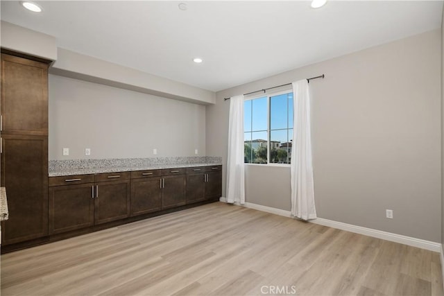 interior space featuring light hardwood / wood-style flooring