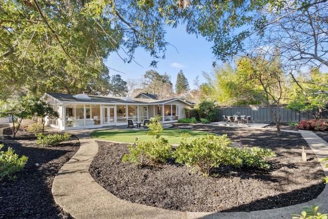 exterior space with a patio area