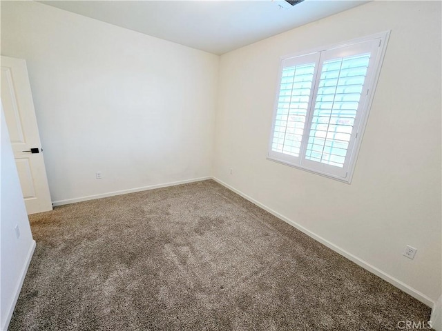 empty room featuring carpet