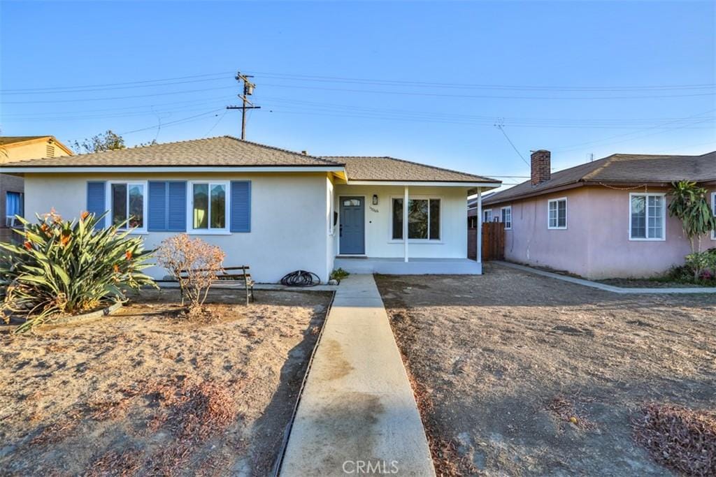 view of ranch-style home