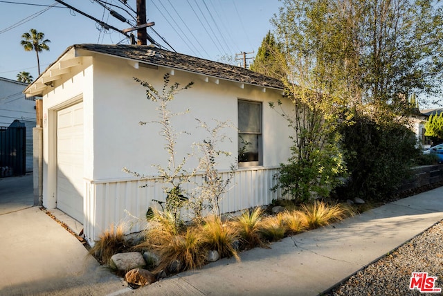 view of home's exterior