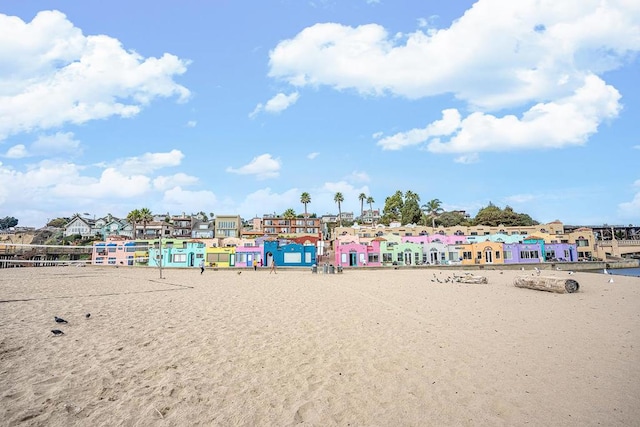 surrounding community featuring volleyball court