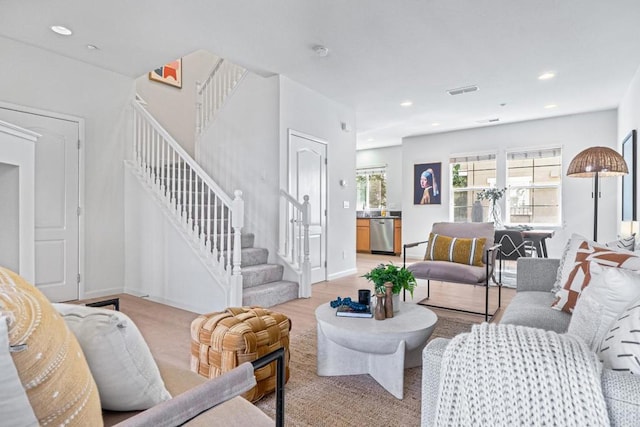 view of living room