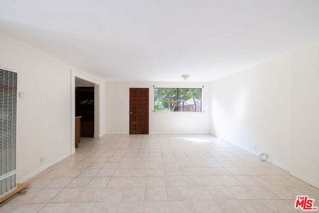 view of tiled empty room