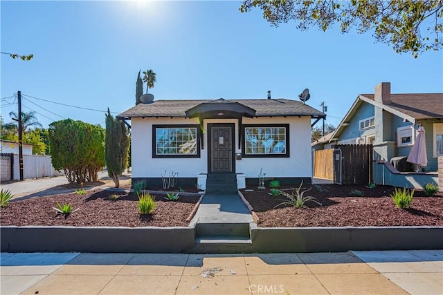 view of bungalow