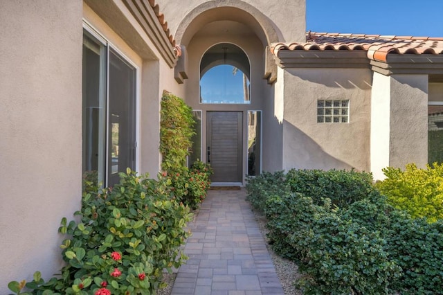 view of property entrance