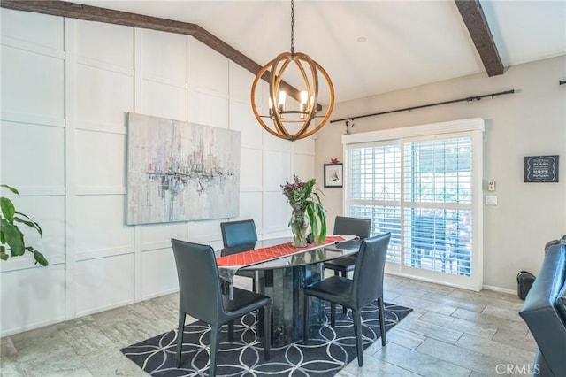 33312 Hitching Post Dr, Winchester, CA 92596 - dining area with a chandelier and baseboards