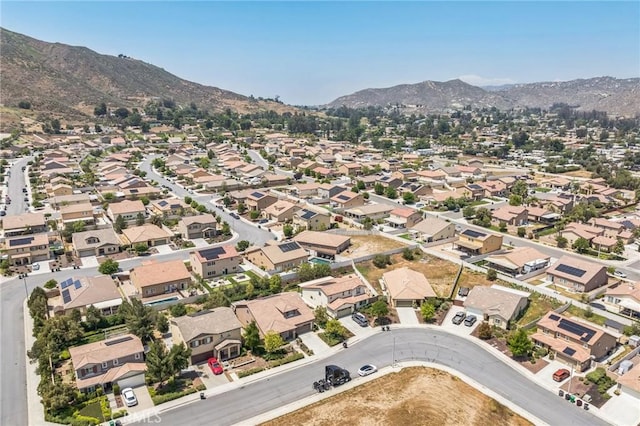 33312 Hitching Post Dr, Winchester, CA 92596 - aerial perspective of suburban area featuring a mountain backdrop