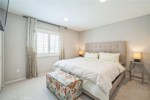 33312 Hitching Post Dr, Winchester, CA 92596 - bedroom with light colored carpet, baseboards, and recessed lighting