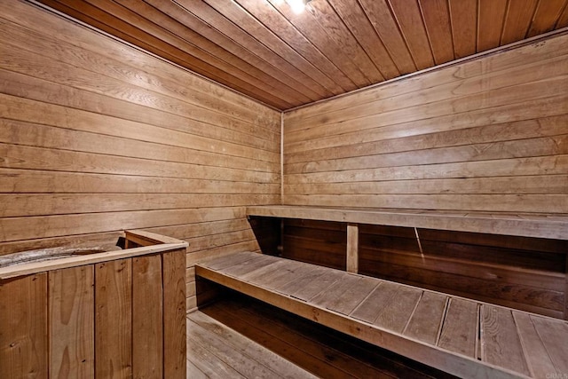 view of sauna / steam room