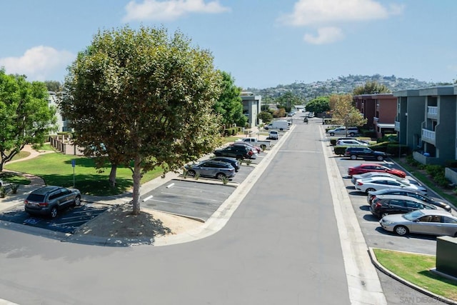 view of car parking