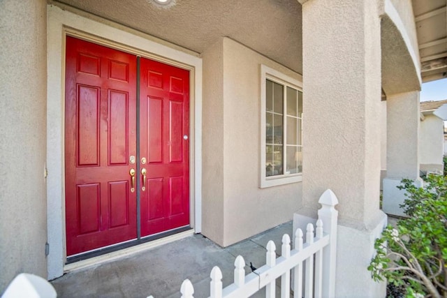 view of property entrance