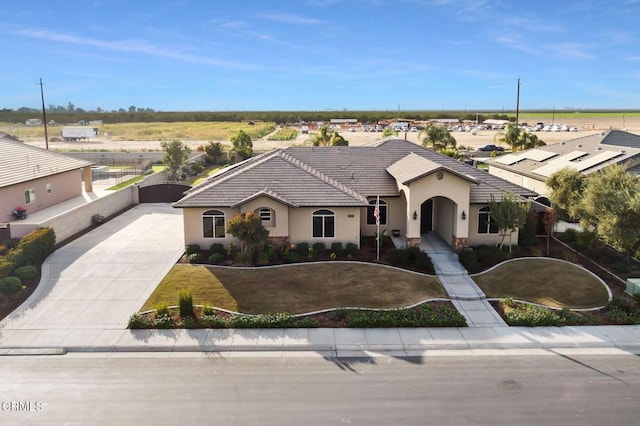 view of ranch-style home