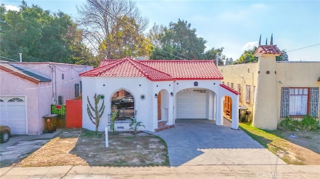 view of mediterranean / spanish home