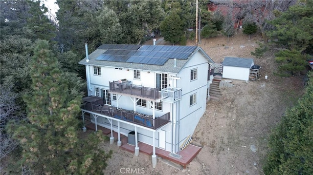 aerial view