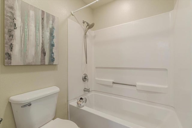 bathroom with  shower combination and toilet