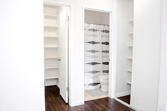 view of closet