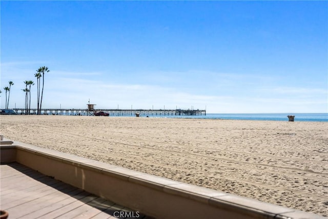 water view with a beach view