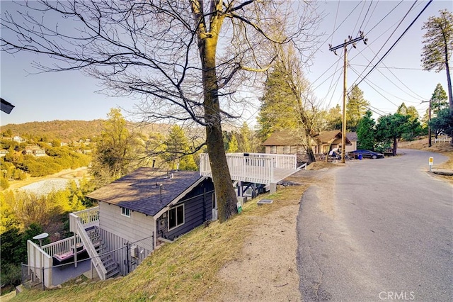 view of street