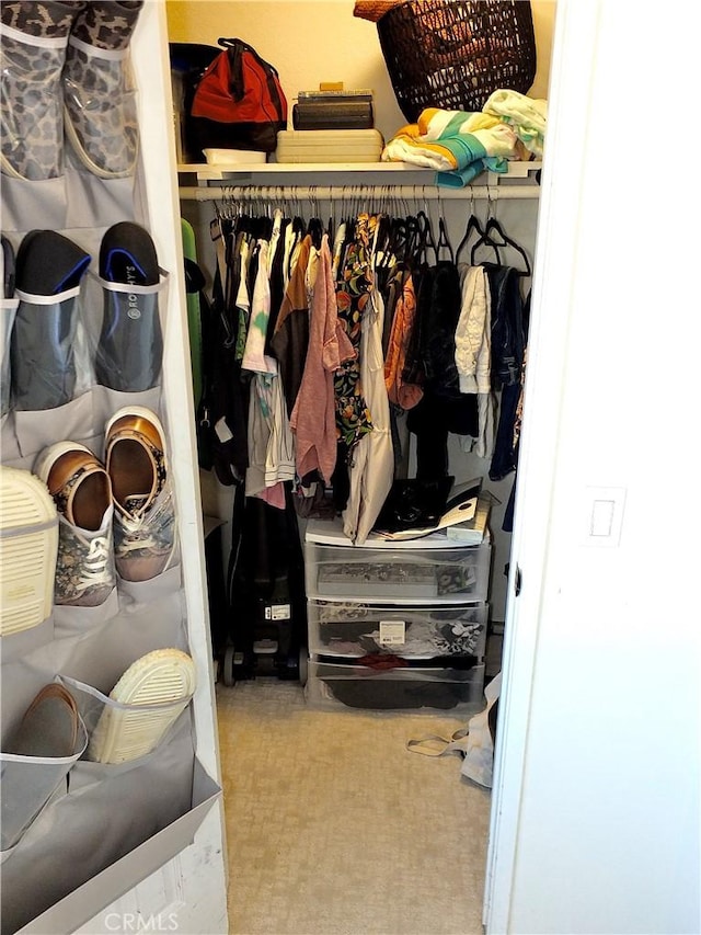 view of closet