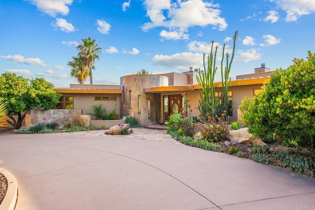 view of southwest-style home