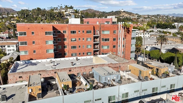 view of property featuring a mountain view