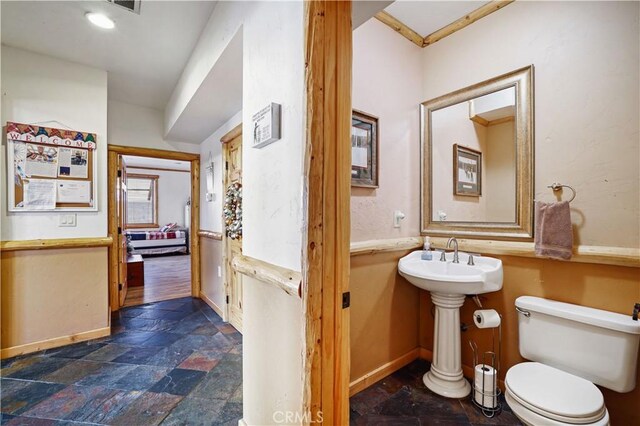 bathroom with toilet