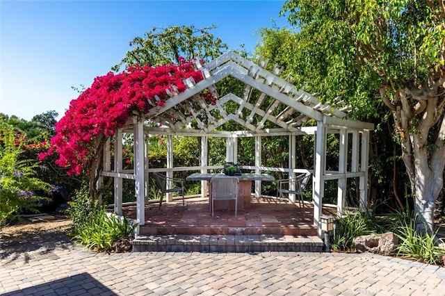 view of patio