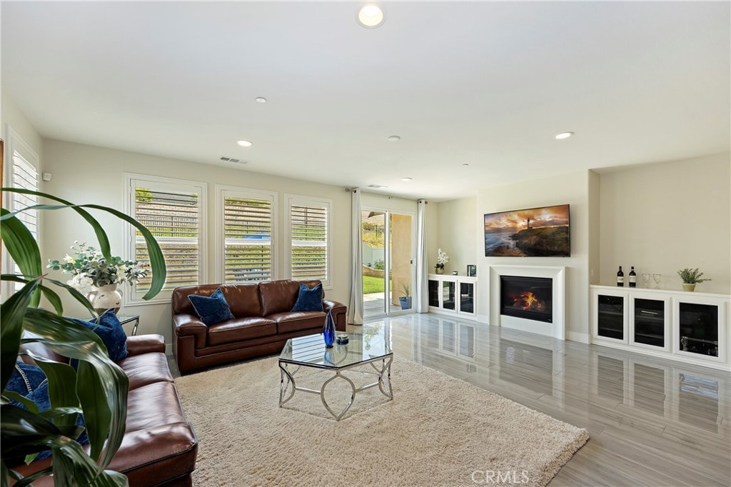 view of living room