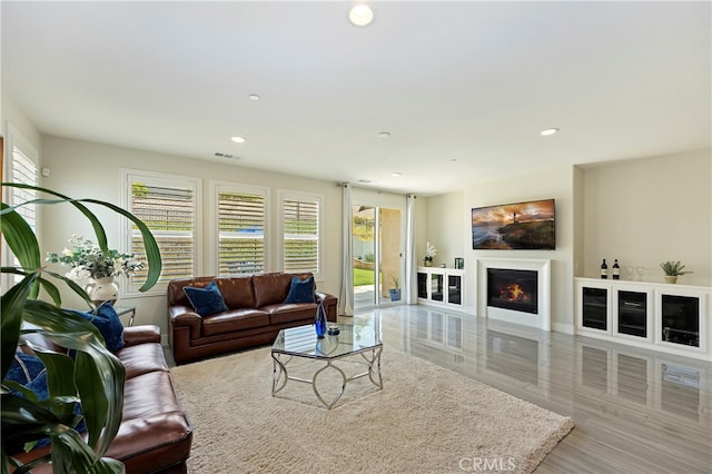 view of living room