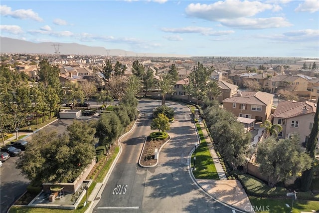 15992 Jamie Ln Unit 1, Fontana, CA 92336 - aerial view of property and surrounding area featuring nearby suburban area and a mountainous background