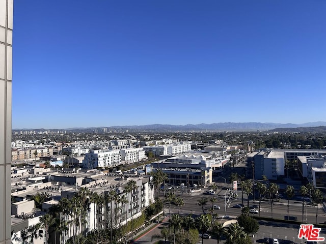 view of city with a mountain view