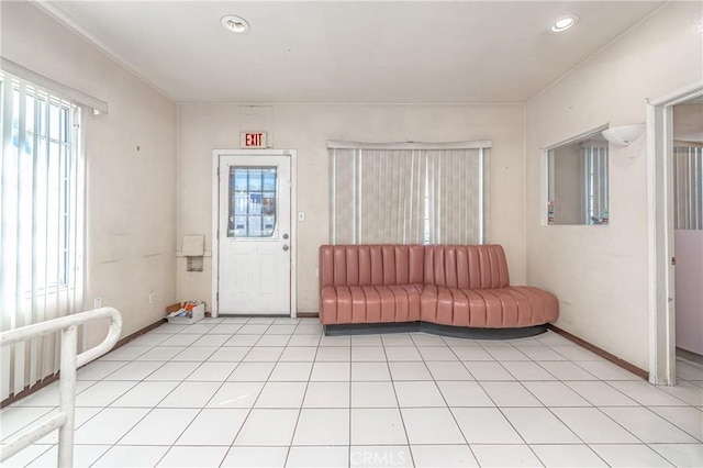 view of unfurnished living room