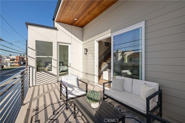 1700 Perkins Ln, Redondo Beach, CA 90278 - balcony featuring an outdoor hangout area