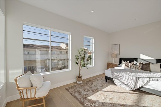 1700 Perkins Ln, Redondo Beach, CA 90278 - bedroom featuring wood finished floors and recessed lighting