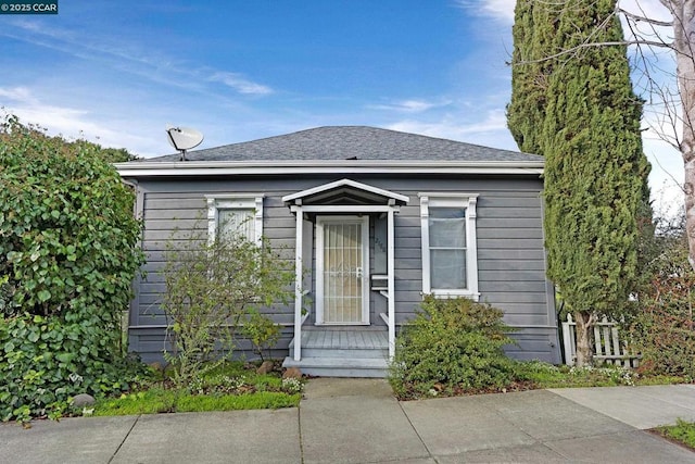 view of bungalow-style house