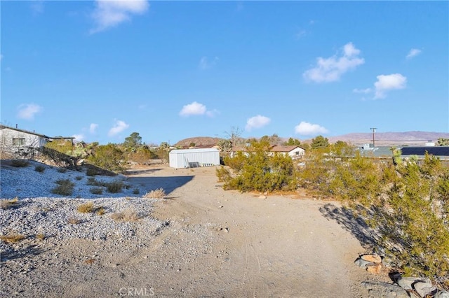 32758 Spinel Rd, Lucerne Valley, CA 92356 - view of road featuring a mountain view
