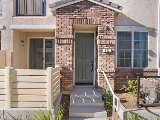 view of property entrance