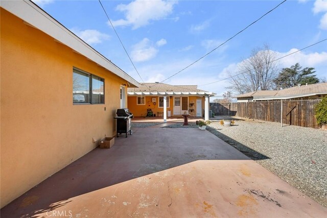 view of patio / terrace with grilling area